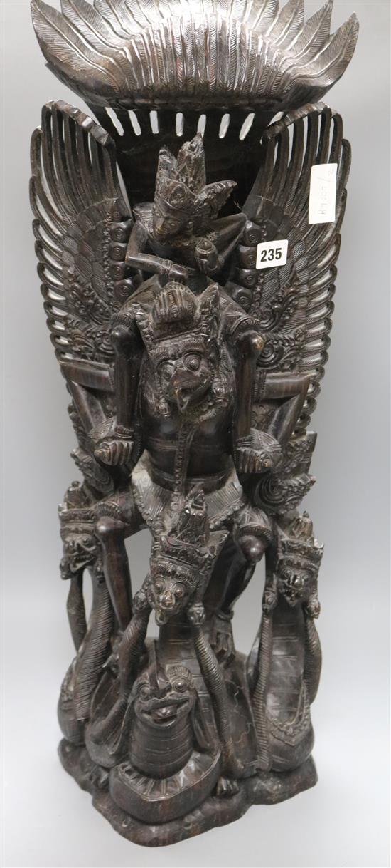 A Balinese carving height 74cm